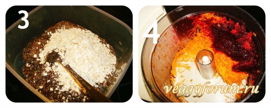Котлеты из льна с орешками