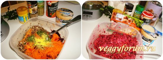 Котлеты из льна с орешками
